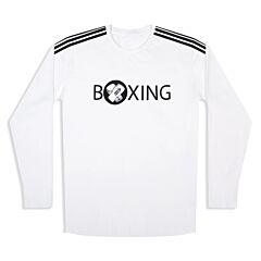 Boxing Full Sleeve T-shirt - White