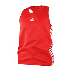 Boxing Singlet - Red/White