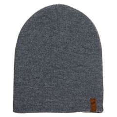 Plain Beanie - Charcoal