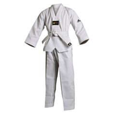 Adi Start White V Neck Uniform