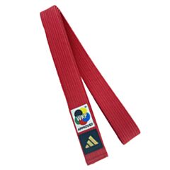 Kata Karate Belt with WKF Logo - Red
