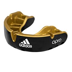 Opro Braces Gold - Senior - Black