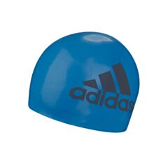 Silicone Graphic Swim Cap - Blue/Navy