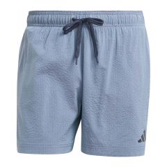 Mens Seersucker Shorts - Legend Ink