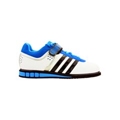 Powerlift II Shoes - White/Black/Light Blue