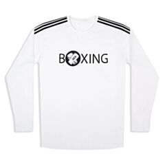 Boxing Full Sleeve T-shirt - White