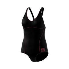 1 Piece Women's - Black & Maroon
