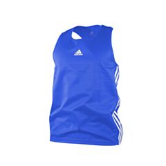 Boxing Singlet - Blue/White