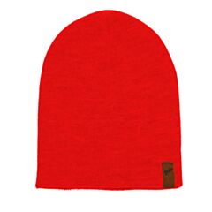 Rib Beanie - Red