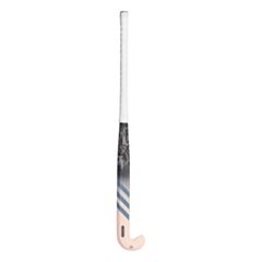 FLX24 Carbon Hockey Stick - Black/Raw Steel/Clear Orange