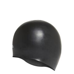 Silicone Graphic Swim Cap - Black/White
