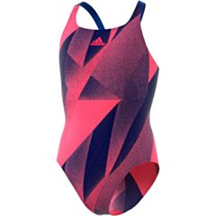 Youth Swimsuit - Power Pink / Royal Blue