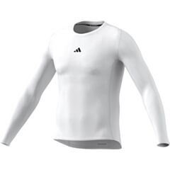 Techfit Longsleeve Compression Top - White