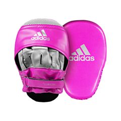 Speed Training Curved Focus MItts - Pink/Silver