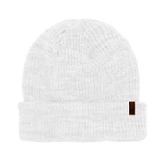 Waffle Beanie - White