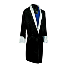 Black and White Boxing Robe